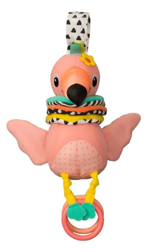 Infantino Hug & Tug Flamingo Muziekdoosje BK-216246 3 Infantino Hug & Tug Flamingo Muziekdoosje BK-216246