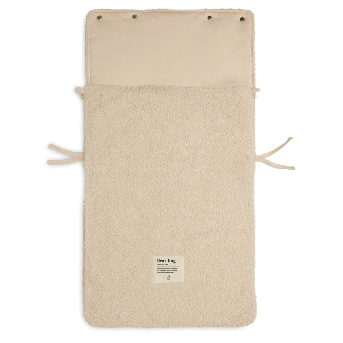 Jollein Boucle Naturel 3/5 Punts 0-9 Maanden Autostoel Voetenzak 025-811-66060 - Image 3