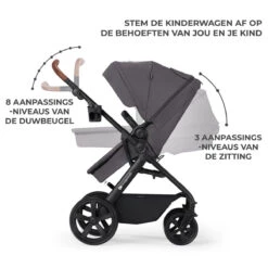 Kinderkraft A-Tour Dark Grey 3-in-1 Kinderwagen Incl. Autostoel KSATOU00DGR3000 -Baby Verkoop kinderkraft a tour dark grey 3 in 1 kinderwagen incl. autostoel ksatou00dgr3000 8