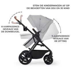 Kinderkraft A-Tour Light Grey 3-in-1 Kinderwagen Incl. Autostoel KSATOU00LGR3000 -Baby Verkoop kinderkraft a tour light grey 3 in 1 kinderwagen incl. autostoel ksatou00lgr3000 8