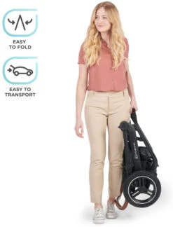 Kinderkraft B-Tour Deep Black 3-in-1 Combi Kinderwagen Incl. Autostoel KSBTOU00BLK3000 -Baby Verkoop kinderkraft b tour 3 in 1 deep black wandelwagen ksbtou00blk3000 17