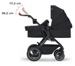 Kinderkraft B-Tour Deep Black 3-in-1 Combi Kinderwagen Incl. Autostoel KSBTOU00BLK3000 -Baby Verkoop kinderkraft b tour 3 in 1 deep black wandelwagen ksbtou00blk3000 7