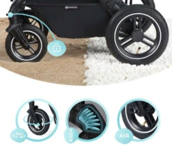 Kinderkraft B-Tour Silver Grey 3-in-1 Combi Kinderwagen Incl. Autostoel KSBTOU00LGR3000 -Baby Verkoop kinderkraft b tour 3 in 1 silver grey wandelwagen ksbtou00lgr3000 15 1920x1920