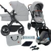 Kinderkraft B-Tour Silver Grey 3-in-1 Combi Kinderwagen Incl. Autostoel KSBTOU00LGR3000 -Baby Verkoop kinderkraft b tour 3 in 1 silver grey wandelwagen ksbtou00lgr3000 1 1920x1920