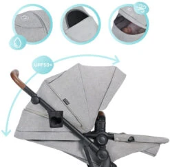 Kinderkraft B-Tour Silver Grey 3-in-1 Combi Kinderwagen Incl. Autostoel KSBTOU00LGR3000 -Baby Verkoop kinderkraft b tour 3 in 1 silver grey wandelwagen ksbtou00lgr3000 8 1920x1920