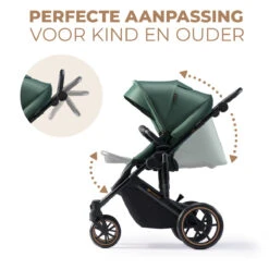 Kinderkraft Prime 2 Dark Green 3-in-1 Kinderwagen Incl. Autostoel KSPRIM02GRE3000 -Baby Verkoop kinderkraft prime 2 dark green 3 in 1 kinderwagen incl. autostoel ksprim02gre3000 7