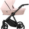 Kunert Ivento Black Smoky Pink 2-in-1 Kinderwagen IVE-11-BLACK -Baby Verkoop kunert ivento black smoky pink 2 in 1 kinderwagen ive 11 black 00
