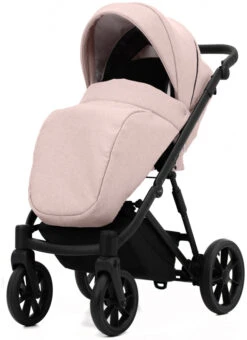 Kunert Ivento Premium Gold Deep Black 2-in-1 Kinderwagen IVE-12-GOLD -Baby Verkoop kunert ivento black smoky pink 2 in 1 kinderwagen ive 11 black 10 2