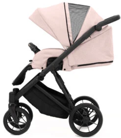 Kunert Ivento Black Smoky Pink 2-in-1 Kinderwagen IVE-11-BLACK -Baby Verkoop kunert ivento black smoky pink 2 in 1 kinderwagen ive 11 black 7 1