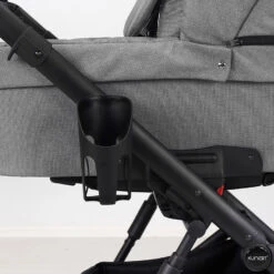Kunert Lazzio Black Eco-Leather 2-in-1 Kinderwagen LAZ-11-BLACK -Baby Verkoop kunert lazzio 2 in 1 kinderwagen laz 11 11