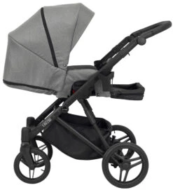 Kunert Lazzio Black Eco-Leather 2-in-1 Kinderwagen LAZ-11-BLACK -Baby Verkoop kunert lazzio 2 in 1 kinderwagen laz 11 6