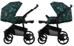 Kunert Mata Black Mocca 2-in-1 Combi Kinderwagen MATA-02-BLACK -Baby Verkoop kunert mata 2 in 1 combi kinderwagen mata 10 3