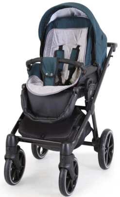 Kunert Talisman Black Flowers 2-in-1 Kinderwagen TA-01-BLACK -Baby Verkoop kunert talisman black green 2 in 1 kinderwagen ta 04 black 9