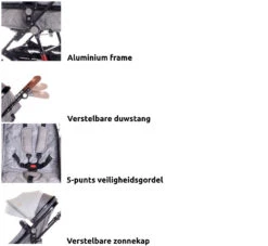 Lorelli Lora String Dots 3-in-1 Combi Kinderwagen Incl. Autostoel 1002128-2115D -Baby Verkoop lorelli lora 3 in 1 combi kinderwagen incl. autostoel 1002128