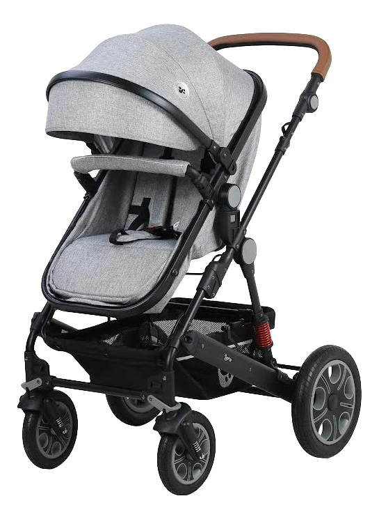 Lorelli Lora Cool Grey Elephants 3-in-1 Combi Kinderwagen Incl. Autostoel 1002128-2123D 7 Lorelli Lora Cool Grey Elephants 3-in-1 Combi Kinderwagen Incl. Autostoel 1002128-2123D - Image 5