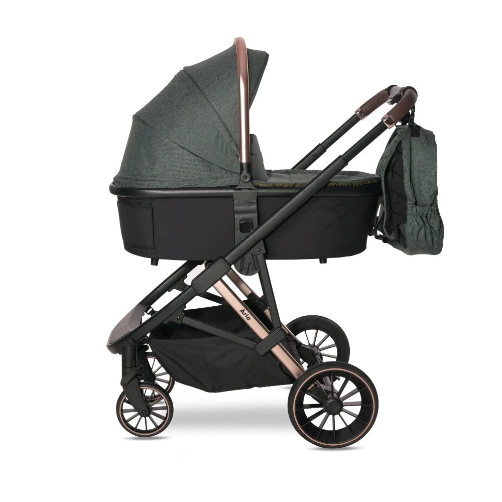 Lorelli Aria Green 3-in-1 Kinderwagen Incl. Autostoel 1002177-2334 5 Lorelli Aria Green 3-in-1 Kinderwagen Incl. Autostoel 1002177-2334 - Image 3