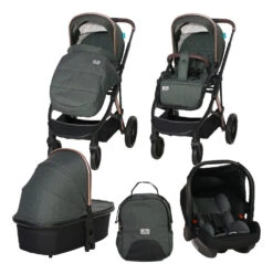 Lorelli Aria Green 3-in-1 Kinderwagen Incl. Autostoel 1002177-2334 23 Lorelli Aria Green 3-in-1 Kinderwagen Incl. Autostoel 1002177-2334 -Baby Verkoop lorelli aria green 3 in 1 combi 1002177 2334 7