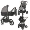 Lorelli Aria Grey 3-in-1 Kinderwagen Incl. Autostoel 1002177-2325 -Baby Verkoop lorelli aria grey 3 in 1 combi 1002177 2325 hoofd