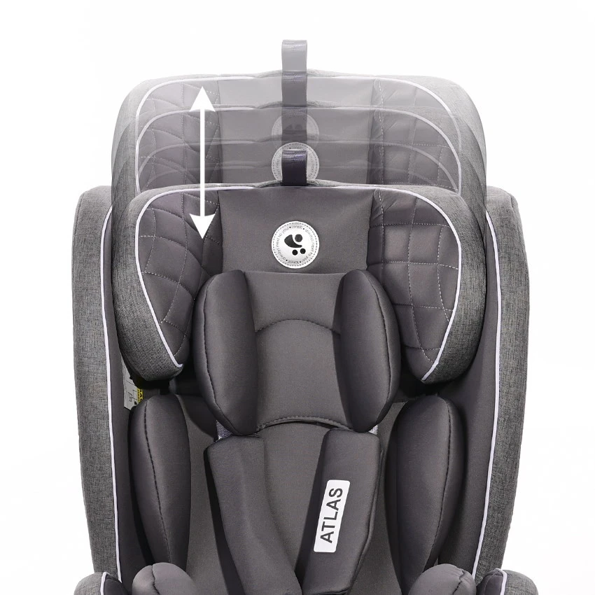Lorelli Atlas Glacier Grey Isofix 0-36 Kg Autostoel 1007158-2203 - Image 4