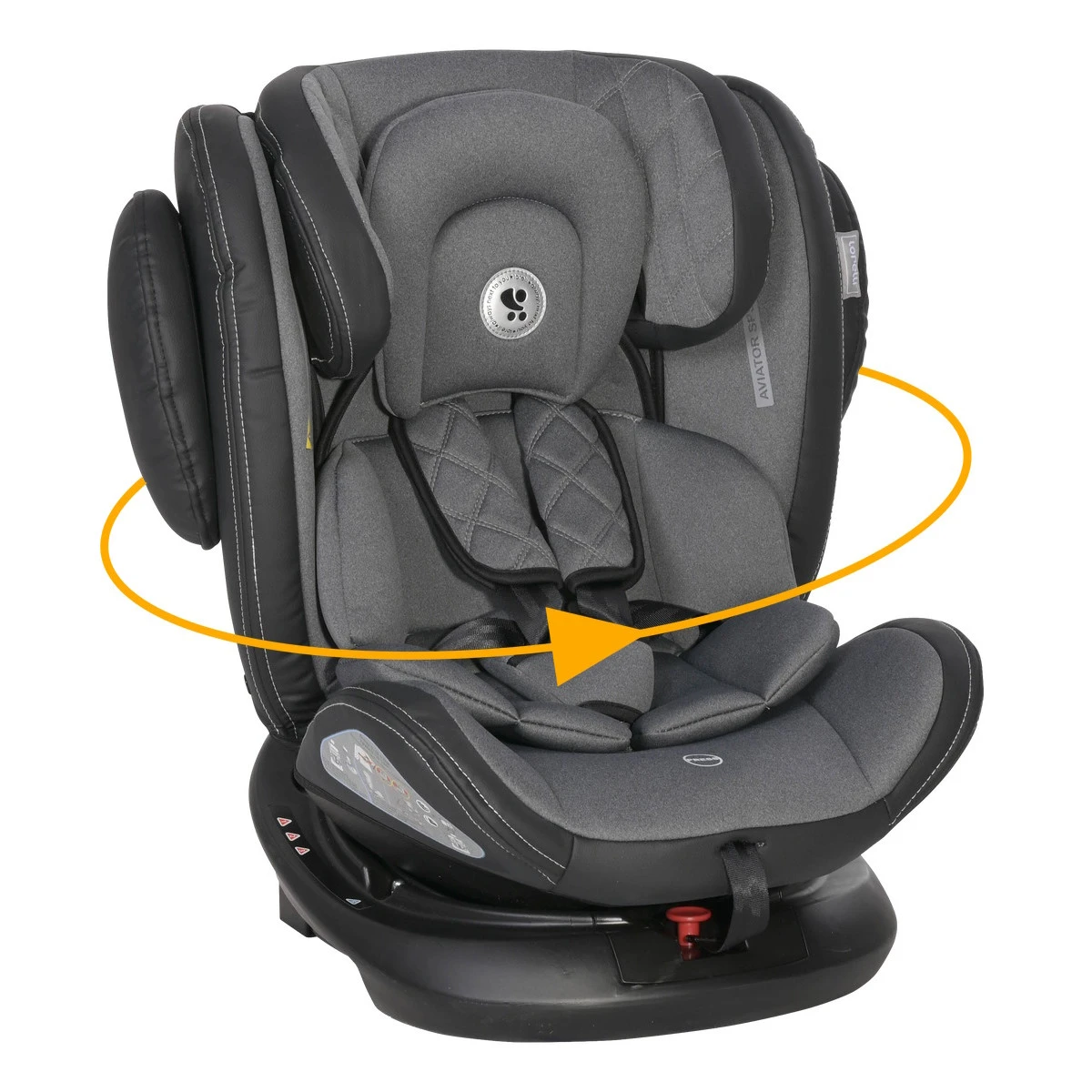 Lorelli Aviator Black/Dark Grey 0-36 Kg SPS Isofix 360° Autostoel 1007130-2335 3 Lorelli Aviator Black/Dark Grey 0-36 Kg SPS Isofix 360° Autostoel 1007130-2335