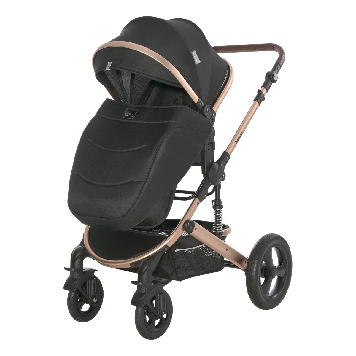 Lorelli Boston Black 3-in-1 Kinderwagen Incl. Comet Autostoel - Image 7