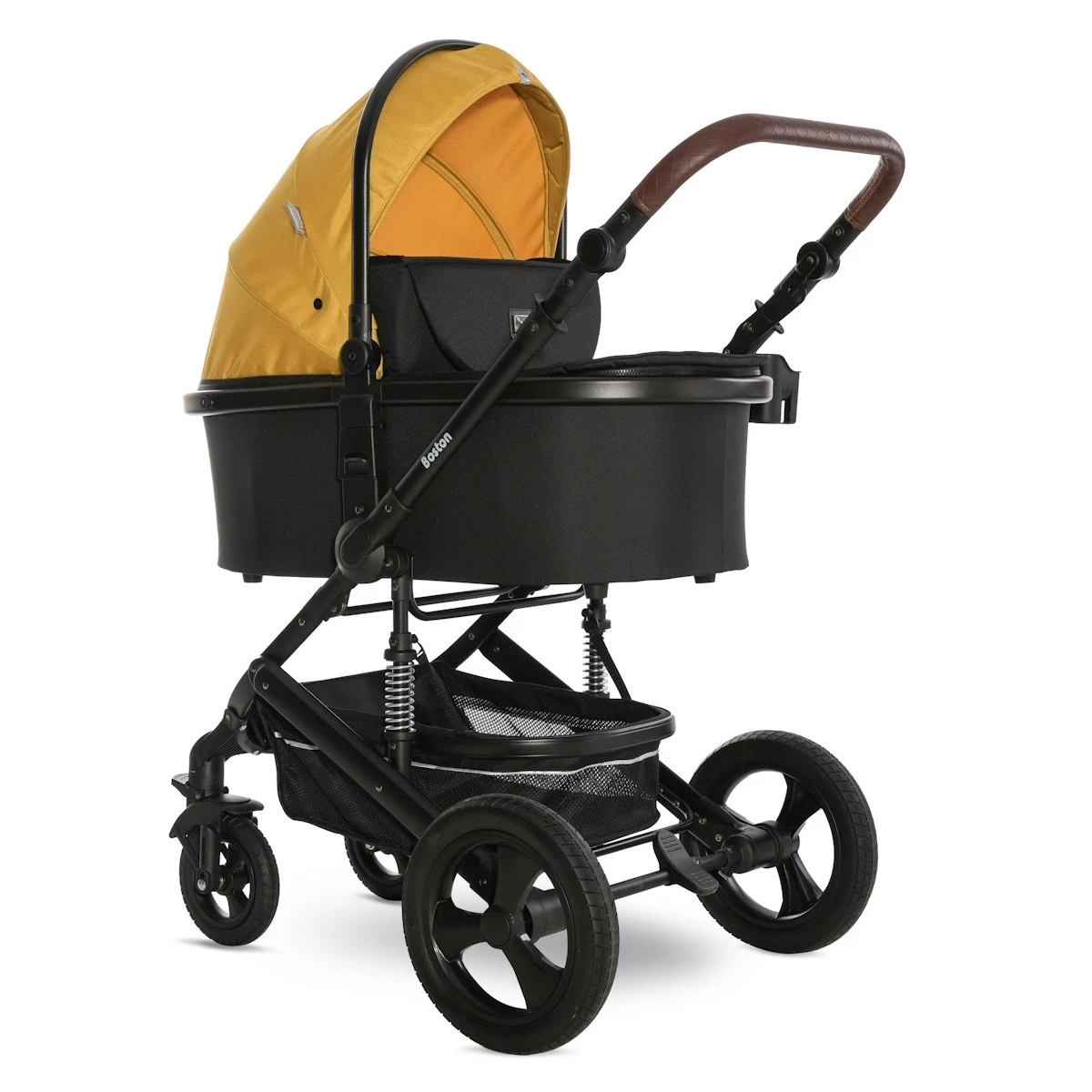 Lorelli Boston Lemon Curry 3-in-1 Kinderwagen Incl. Comet Autostoel - Image 10