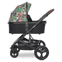 Lorelli Boston Tropical Flowers Black 3-in-1 Kinderwagen Incl. Comet Autostoel -Baby Verkoop lorelli boston tropical flowers black 3 in 1 kinderwagen 11 2
