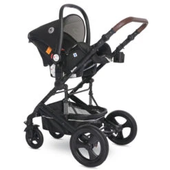 Lorelli Boston Tropical Flowers Black 3-in-1 Kinderwagen Incl. Comet Autostoel -Baby Verkoop lorelli boston tropical flowers black 3 in 1 kinderwagen 3 2