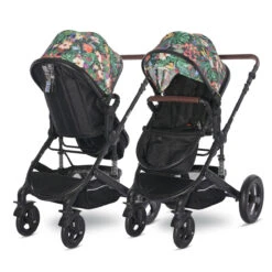 Lorelli Boston Tropical Flowers Black 3-in-1 Kinderwagen Incl. Comet Autostoel -Baby Verkoop lorelli boston tropical flowers black 3 in 1 kinderwagen 6 2