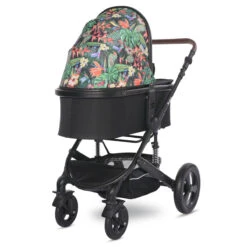 Lorelli Boston Tropical Flowers Black 3-in-1 Kinderwagen Incl. Comet Autostoel -Baby Verkoop lorelli boston tropical flowers black 3 in 1 kinderwagen 9 2