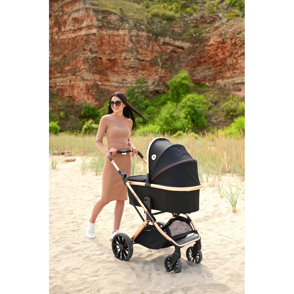 Lorelli Glory Pink 3-in-1 Combi Kinderwagen Incl. Autostoel 1002176-2301 22 Lorelli Glory Pink 3-in-1 Combi Kinderwagen Incl. Autostoel 1002176-2301 - Image 20