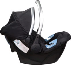 Ding Amigo Black/Silver 0-13kg Autostoel DI-191708 -Baby Verkoop mamaloes ding amigo black sliver 48