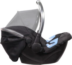 Ding Amigo Black/Silver 0-13kg Autostoel DI-191708 -Baby Verkoop mamaloes ding amigo black sliver autostoel 010