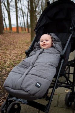 Ding Black Deluxe Universele Buggy/Wandelwagen Voetenzak DI-252424 -Baby Verkoop mamaloes ding voetenzak deluxe 04 1