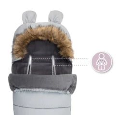 Momi Grey Universele Voetenzak AKCE00034 -Baby Verkoop momi grey universele voetenzak akce00034 4