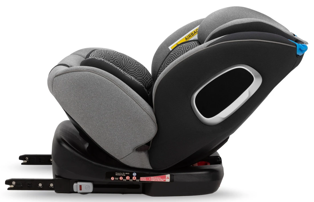 Momi Tordi Grijs Isofix 360° 0-36 Kg Autostoel FOSA00017 - Image 3
