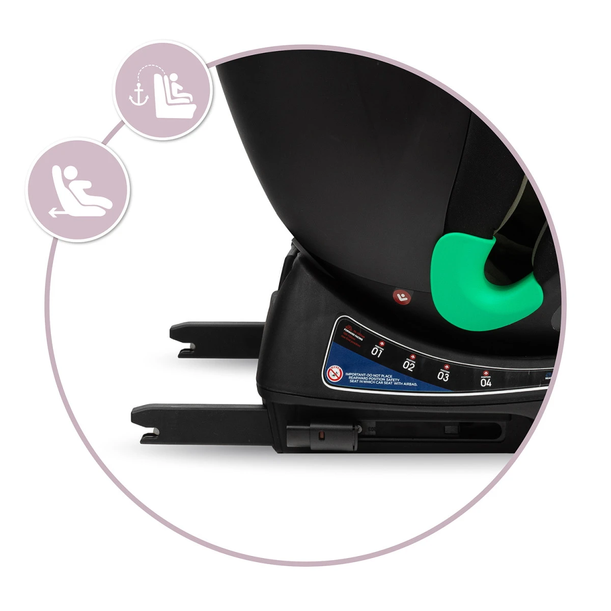 Momi Urso Khaki 40-150 Cm I-Size Autostoel FOSA00023 - Image 10