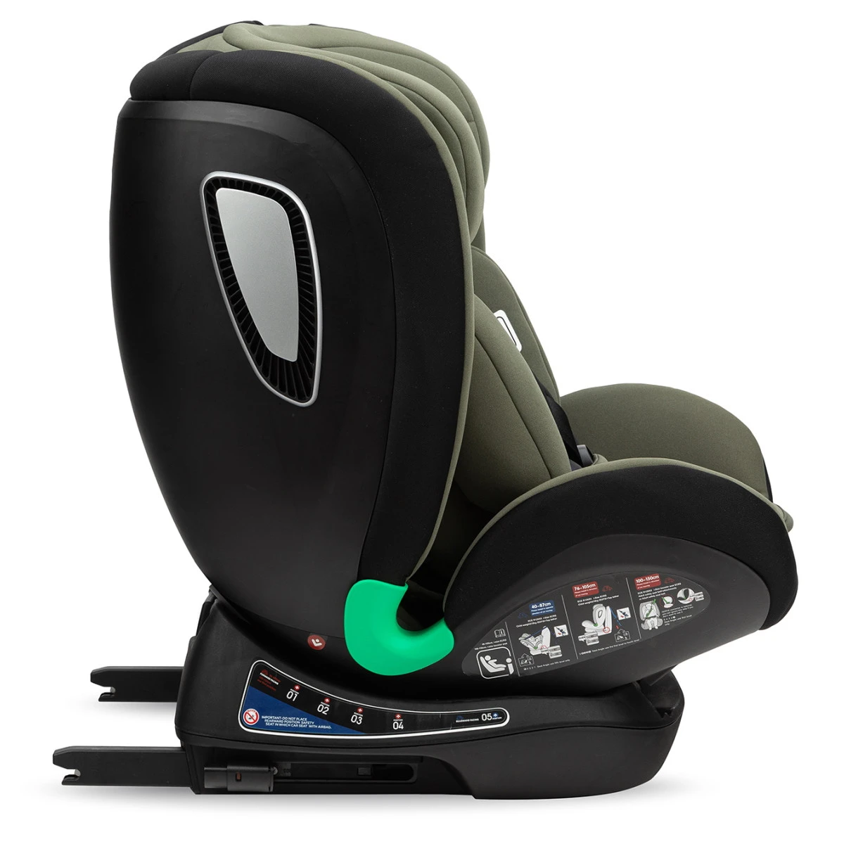 Momi Urso Khaki 40-150 Cm I-Size Autostoel FOSA00023 - Image 4