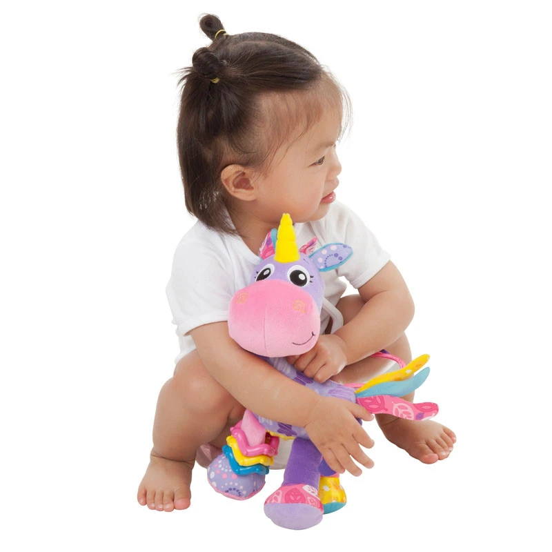 Playgro Activity Friend Stella Unicorn Knuffel Met Hanger P0186981 - Image 3