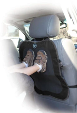 Prince Lionheart Backseat Kick Mat Zwart Autostoelbeschermer 0304 -Baby Verkoop prince lionheart zwart kick mat 2