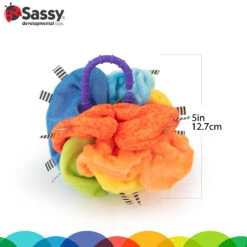 Sassy Crinkle Ball Texturen Speelbal S80370 -Baby Verkoop sassy crinkle ball texturen speelbal 2